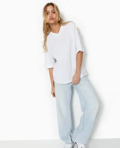Pimkie T-Shirt Et Top^T-shirt Oversize Col V Manches Descendues -