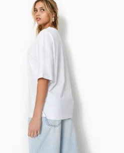Pimkie T-Shirt Et Top^T-shirt Oversize Col V Manches Descendues -
