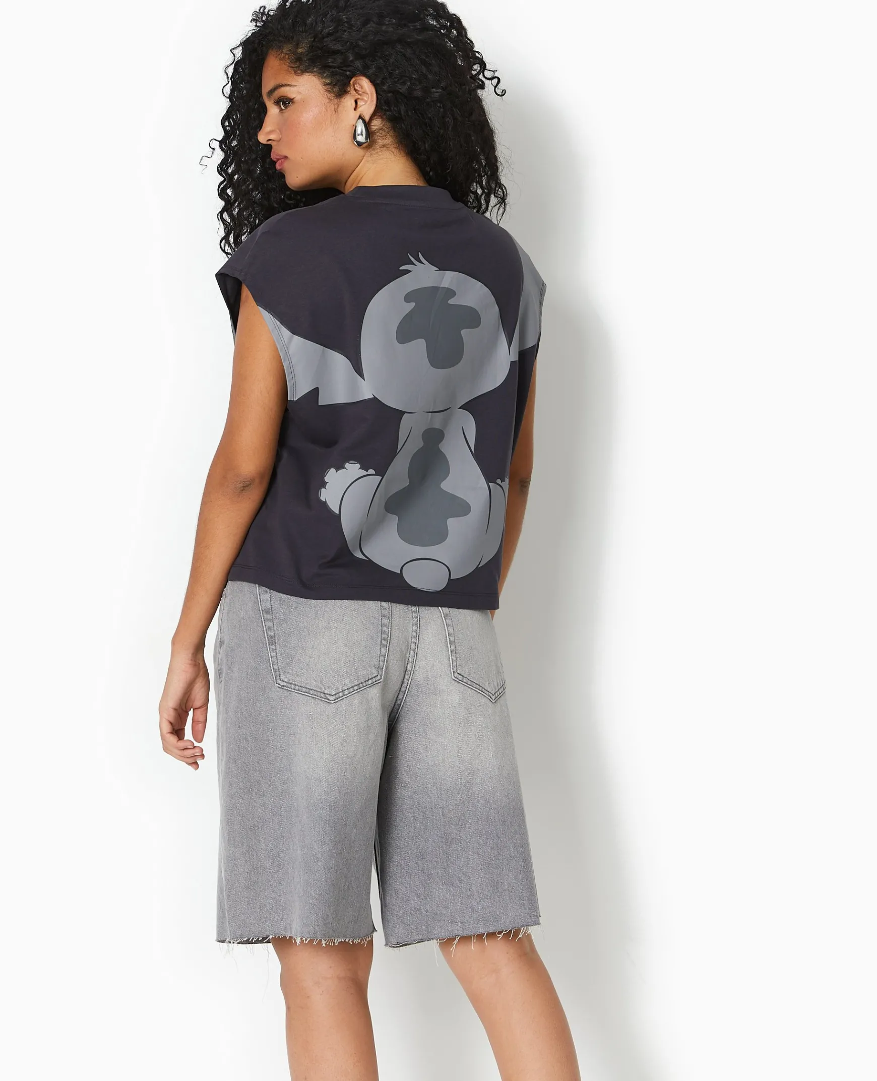 Pimkie Toute La Collection|T-Shirt Et Top^T-shirt Sans Manches STITCH -