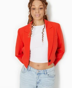 Pimkie Toute La Collection|Veste Et Blazer^Veste Blazer Courte Avec Pinces -