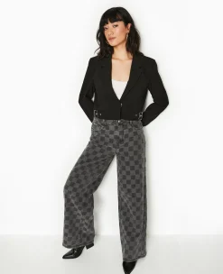 Pimkie Tailleur|Veste Et Blazer^Veste Blazer Courte Avec Pattes Et Boucles -