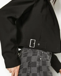 Pimkie Tailleur|Veste Et Blazer^Veste Blazer Courte Avec Pattes Et Boucles -