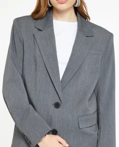 Pimkie Tailleur|Veste Et Blazer^Veste Blazer Oversize Avec épaulettes -