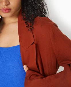 Pimkie Toute La Collection|Veste Et Blazer^Veste Blazer Souple En Tissu Fluide -