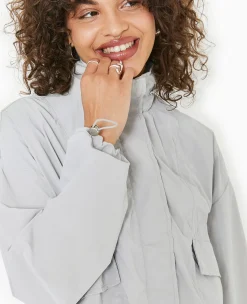 Pimkie Veste Et Blazer^Veste Coupe-vent Courte Avec Liens Et Stoppeurs -