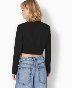 Pimkie Tailleur|Veste Et Blazer^Veste Cropped Avec Liens à Nouer -