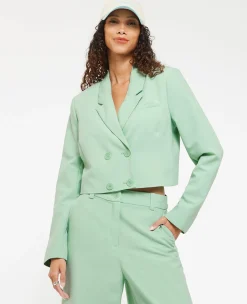 Pimkie Tailleur|Veste Et Blazer^Veste Cropped Double Boutonnage -