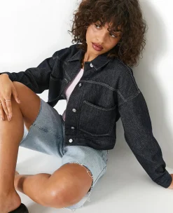 Pimkie Pimkie Positive|Veste Et Blazer^Veste En Jean Courte -