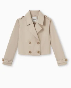 Pimkie Manteau Et Blouson^Veste Trench Courte Double Boutonnage -