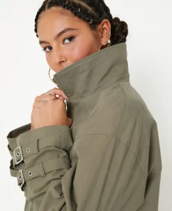 Pimkie Manteau Et Blouson|Veste Et Blazer^Veste Zippée Courte Avec Col -
