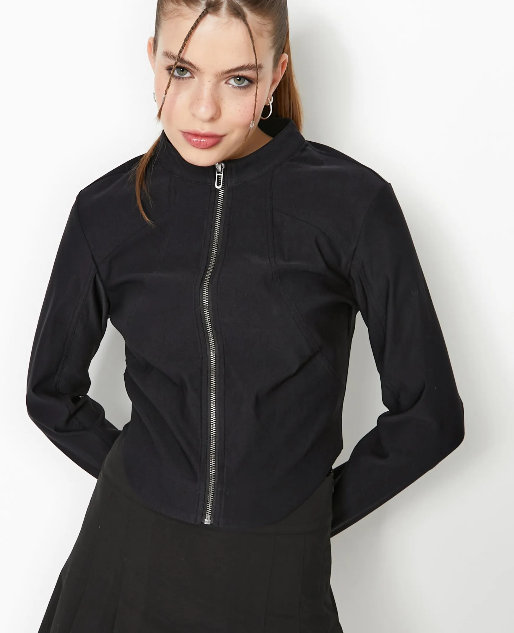 Pimkie Veste Et Blazer^Veste Zippée Fittée Et Courte -